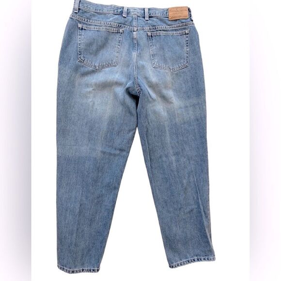 Eddie Bauer 100% cotton 5 pocket jeans, straight leg, size 18 petite - Picture 4 of 7